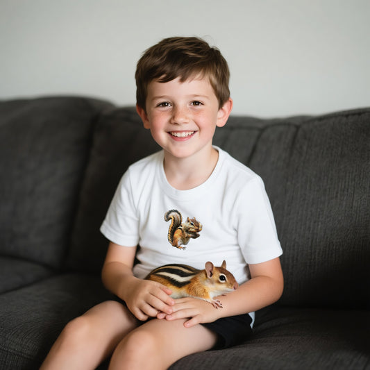 T-Shirt - Front Chest/Back (Kids)