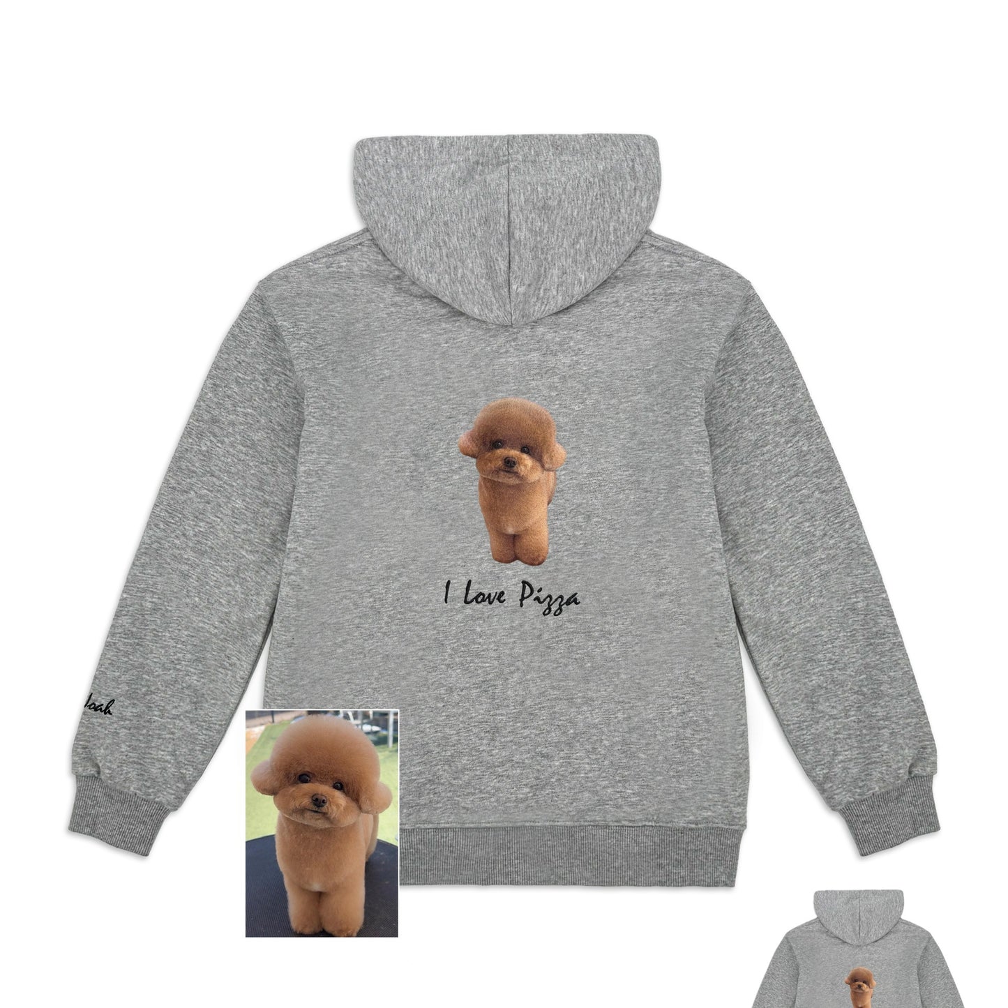Zip Hoodie - Chest/Back (Kids)