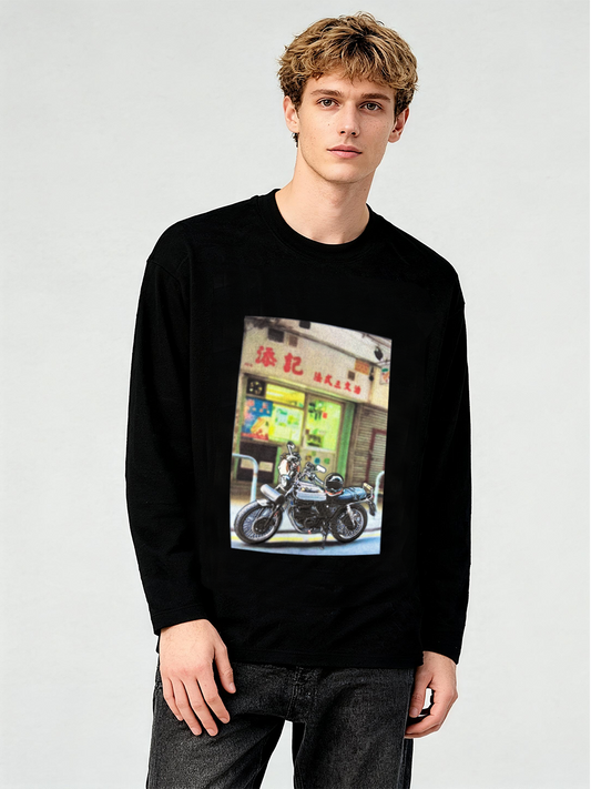 Ride. LS T-Shirt - Front Chest/Back