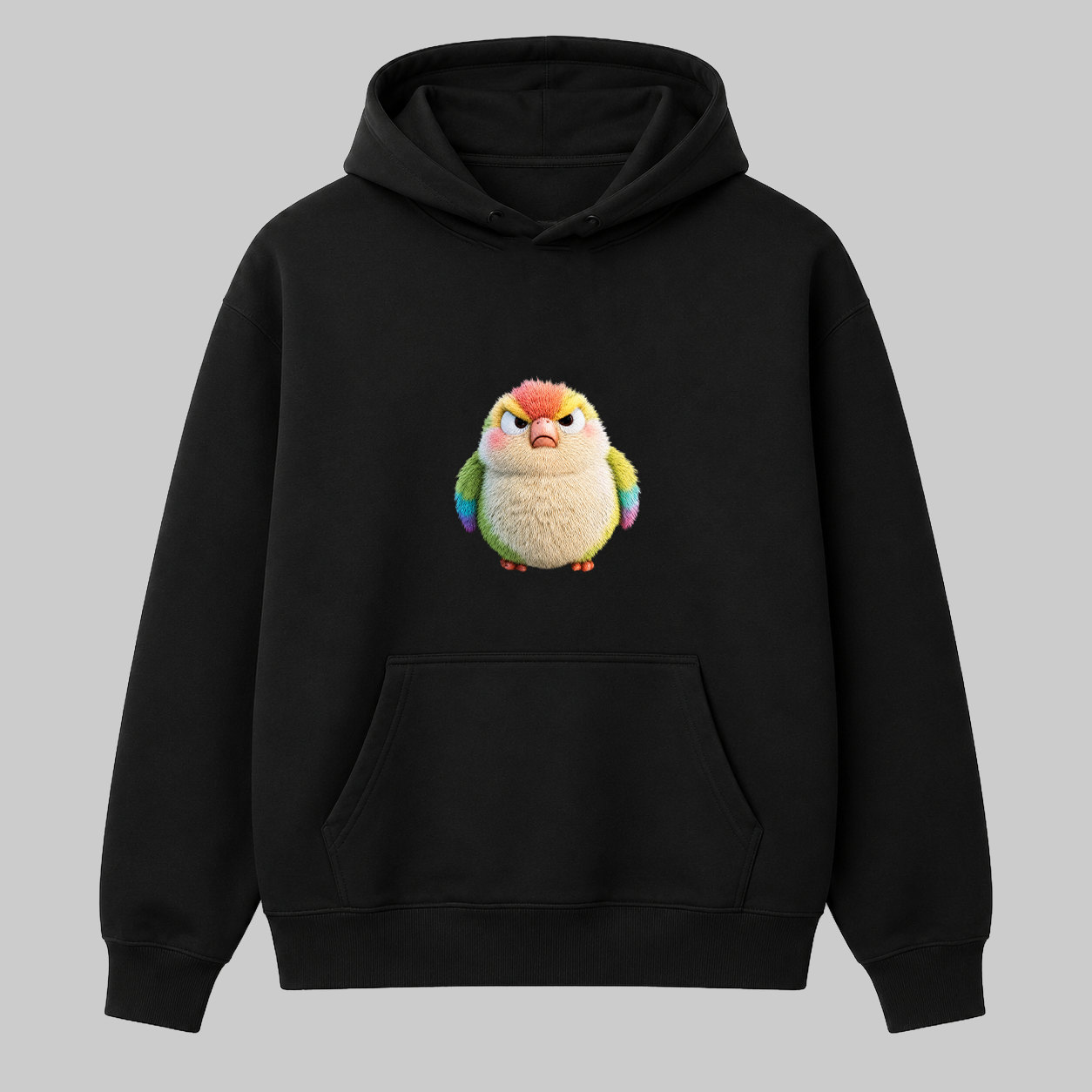 Grumpy Parrot Hoodie — Bad Moods Club