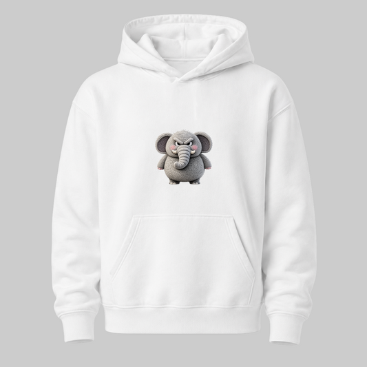 Annoyed Elephant Hoodie — Bad Moods Club