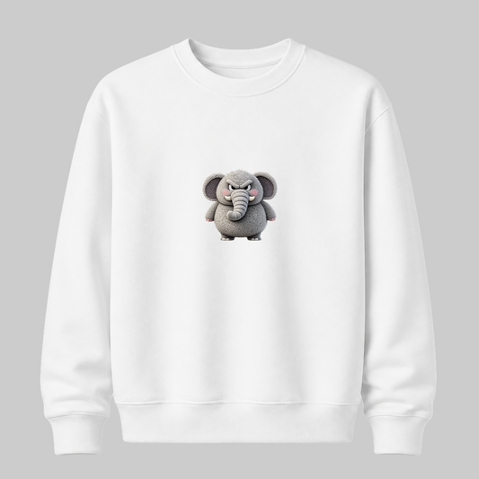 Annoyed Elephant Sweatshirt — Bad Moods Club
