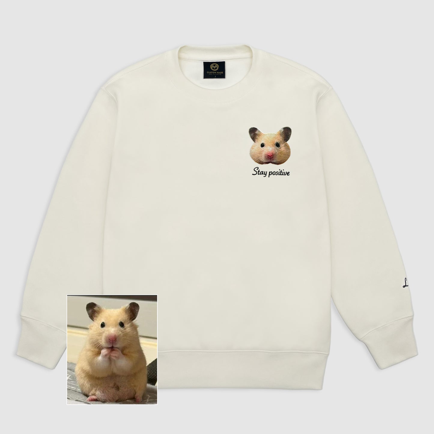 Fleece Sweatshirt - Left Chest