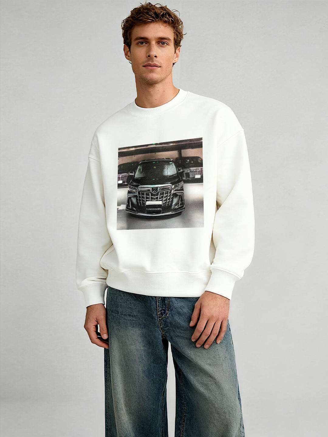 Ride. Fleece Sweatshirt - Front Chest/Back