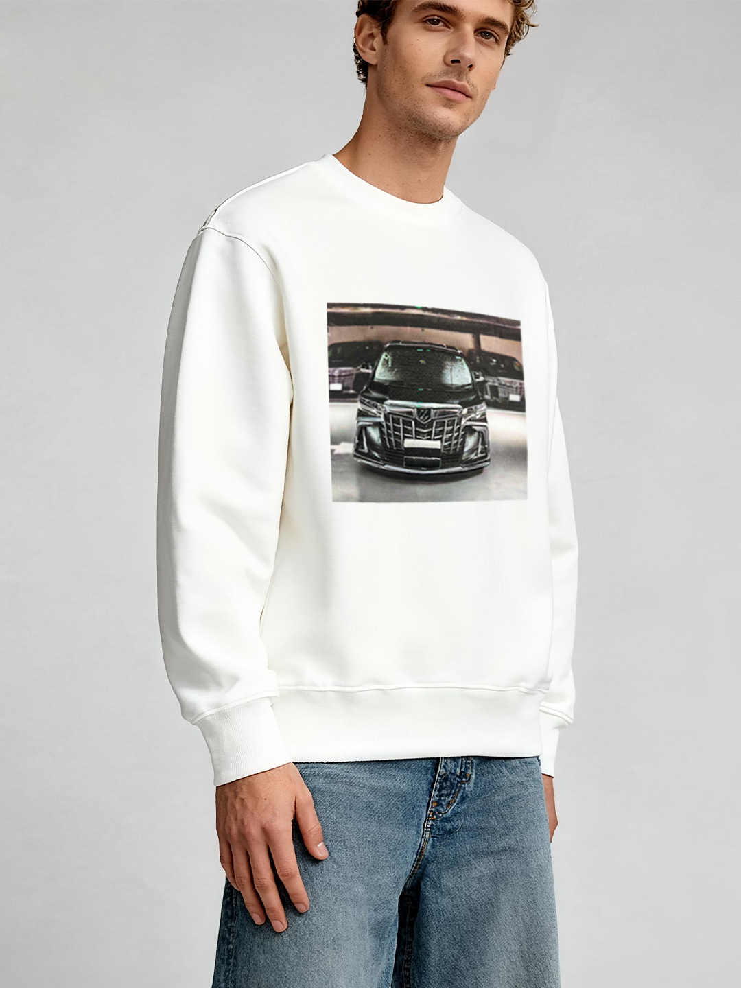 Ride. Fleece Sweatshirt - Front Chest/Back