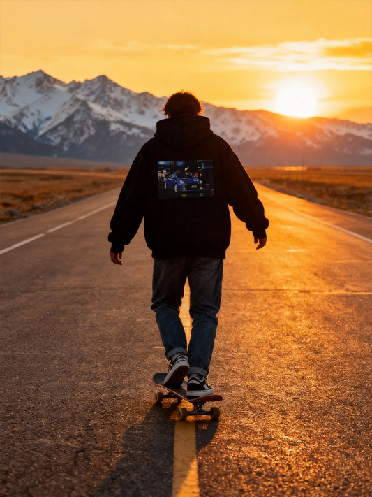 Ride. Zip Hoodie - Back