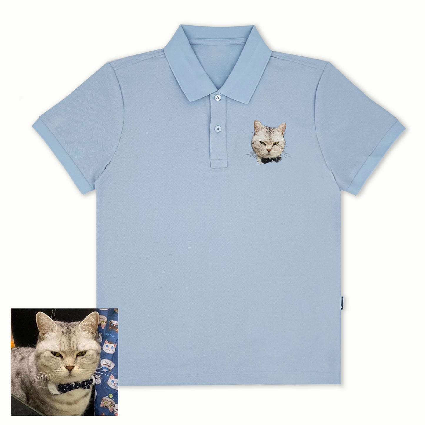 A. Polo Shirt - Left Chest